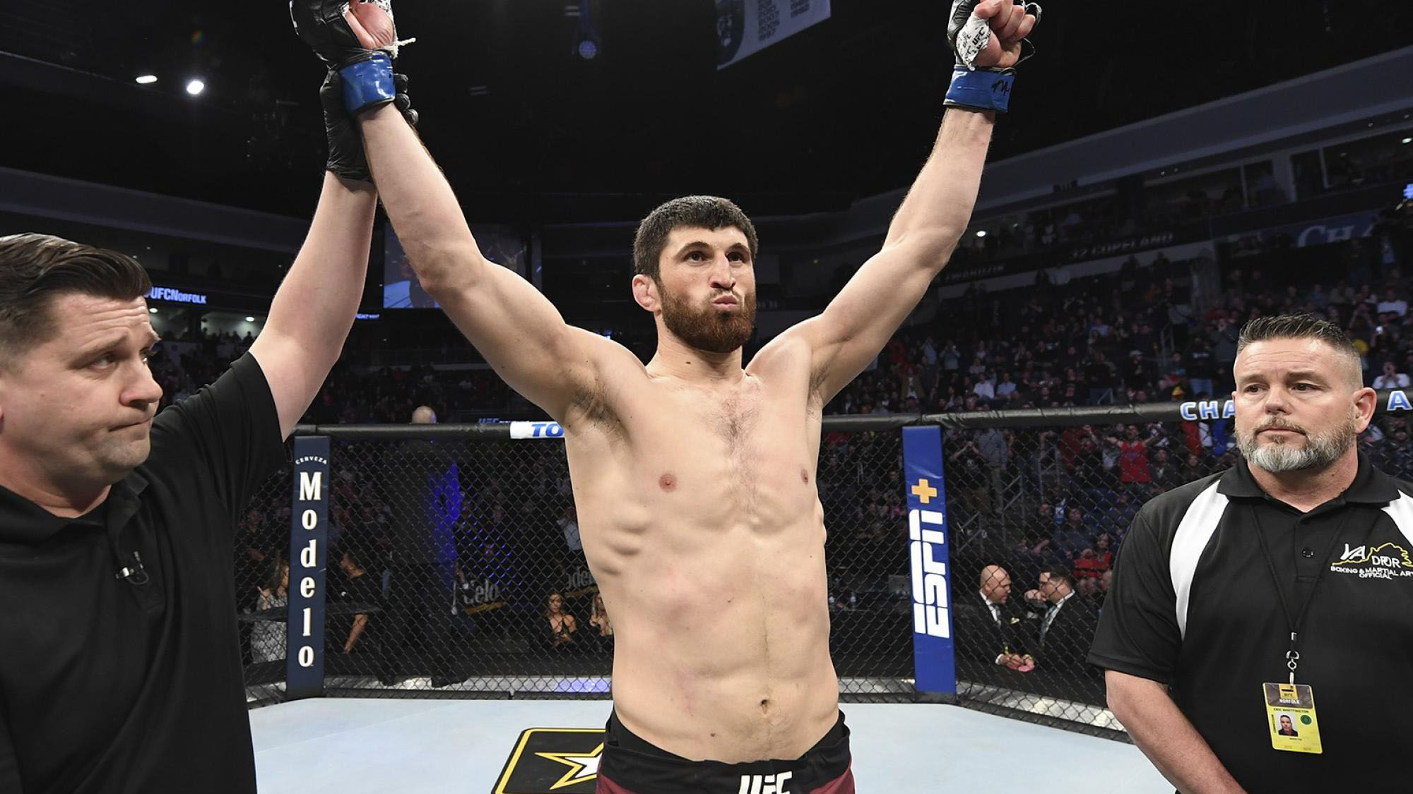 Magomed Alibulatovich Ankalaev (born 2 June 1992) is a Russian professional mixed martial artist in the Light heavyweight of the Ultimate Fighting Cha...